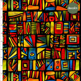 Warm and Striking Fabrics with African Patterns Patterned Digital Printed Fabric